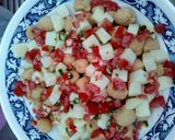 A picture of step 12 of Dahi Phulki Recipe with Homemade Phulkiyan/boondiyan.