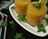 A picture of step 5 of Bel ka Sharbat (wood apple juice).