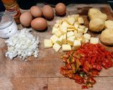 Foto del paso 1 de la receta Tortilla española ¿sin aceite?