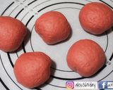 春の花見祭🌸自家製「無雞蛋」櫻花紅豆包（焗爐）的食譜步驟4照片