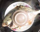 Hình bước làm 3 của món Cá chim biển hấp xì dầu