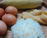 Hình bước làm 1 của món Trứng chiên bắp và hành tây