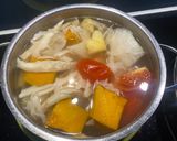 Hình bước làm 1 của món Bún chả cá Đà Nẵng chay