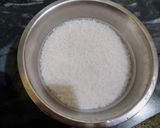 A picture of step 1 of Soru Chakli Rice Crepe/Makar Sankranti recipe.
