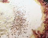 A picture of step 4 of Spaghetti with Carbonara-Style Sauce.