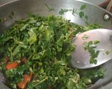 A picture of step 4 of Aalu methi.