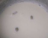 A picture of step 1 of Sabudana kheer.