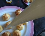 A picture of step 5 of Choux Pastry.