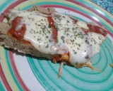 Foto del paso 3 de la receta: Pizza de avena, sin horno y con solo 3 ingredientes!