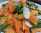 Foto langkah ke 2 dari resep Simple Sayur teman Makan Steak dan teman temannya🙆.