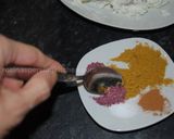 A picture of step 1 of Persian upside down rice (Tahchin-e Morgh).