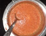 A picture of step 3 of Farali aloo tikki with creamy tomato chutney.