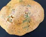 A picture of step 3 of Besan bite.