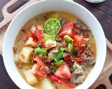 Foto langkah ke 5 dari resep Soto Betawi.