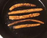 A picture of step 3 of California Farm Organic Banana Peel Bacon.