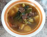 Foto del paso 6 de la receta: Caldo de papas con rajas y carne asada