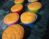 A picture of step 4 of Orange cup cake.