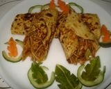 A picture of step 5 of Noodles stuffed Dosa paratha.