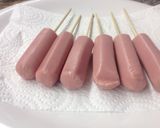 Foto del paso 3 de la receta: Banderillas (corndogs)