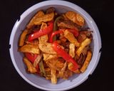 Foto langkah ke 4 dari resep Beef Teriyaki With Tofu Ala Aku.