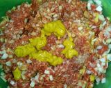 Foto del paso 3 de la receta: Pan de carne relleno con jamón y queso