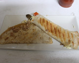 Foto del paso 8 de la receta: Tortitas mexicanas con surimi y atún al grill doble