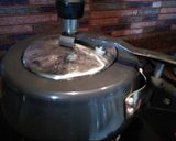 A picture of step 7 of Moong Dal Khichdi.