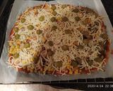 Foto del paso 3 de la receta: Pizza casera en masa de cereales