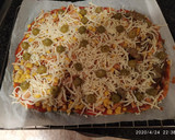 Foto del paso 3 de la receta: Pizza casera en masa de cereales