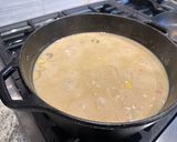 A picture of step 8 of Nick’s Corn Chowder.