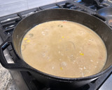 A picture of step 8 of Nick’s Corn Chowder.