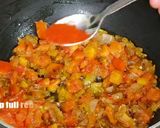 A picture of step 4 of Dry Karela fry sabzi.