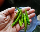 A picture of step 1 of Green masala cheese corn sandwich.