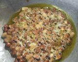 A picture of step 2 of Bread Poha.