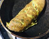 Foto del paso 5 de la receta: Espinaca a la francesa con jamón y queso (tortilla)
