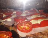 Foto del paso 2 de la receta: Matambre a la pizza con ensalada y Morrones