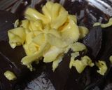 Foto langkah ke 1 dari resep Ube Brownies Basque Burnt Cheesecake.