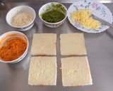 A picture of step 10 of Tiranga Sandwich (Republic Day Special).