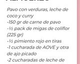 Foto del paso 6 de la receta: Coliflor con pavo, leche de coco y curry