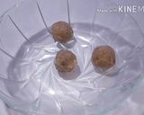 A picture of step 5 of Rajasthani churma laddu.