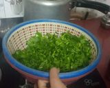 A picture of step 2 of Sarson ka Saag With Makki ki Roti.