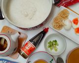 Foto langkah ke 4 dari resep Bubur dari Nasi Kemarin.