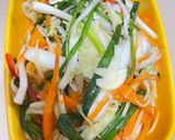 Hình bước làm 3 của món Kim Chi Nhà Ri