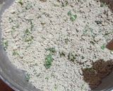A picture of step 2 of Bajra Masala Puri (pearl millet).