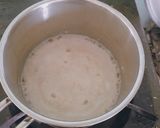 Hình bước làm 2 của món Cháo Yến mạch cá hồi
