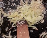 Pas rețetă Noodles cu somon afumat, dovlecei și morcov 3 fotografie