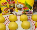 Foto langkah ke 6 dari resep Bakpao Labu Kuning Isi Pasta Kacang Merah.