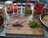 A picture of step 1 of Itallian red sauce cheese pasta 🍝 masala.