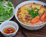 Hình bước làm 5 của món Bún riêu cua đồng