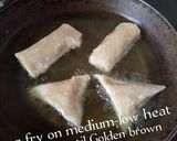 A picture of step 11 of Plantain Egg Samosa/ Spring Rolls.